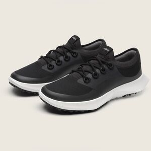 Allbirds Women’s Golf Dasher Dark Grey/Natural Black Golf Sneaker Size 8.5